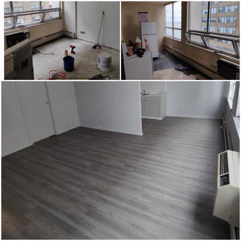 Flooring refresh